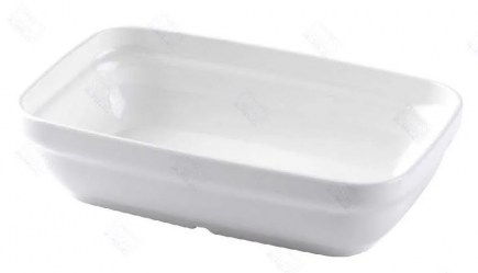 FUENTE RECTANGULAR 17 Cm. POLICARBONATO 400 CC.